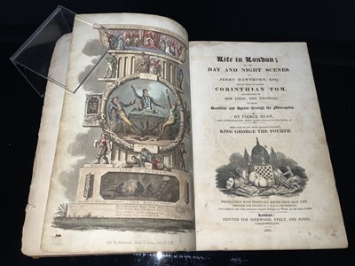 Lot 260 - George & Isaac Cruikshank (illustrators) and Pierce Egan (author) "Life in London" [First Edition, Second Issue 1821]