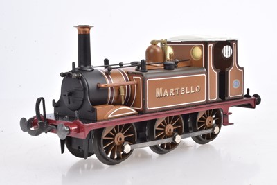 Lot 386 - ETS 0 Gauge 2/3-Rail 184 LBSC Lined ochre Stroudley Class A1 Terrier No 62 'Martello' tank Locomotive