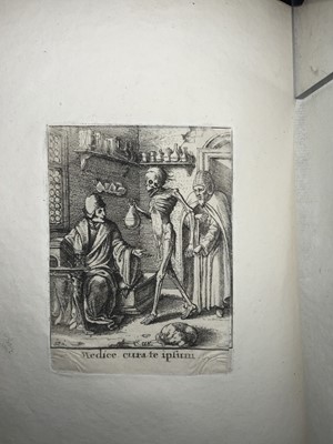 Lot 274 - Wenceslaus Hollar (1607-1677) "Le Triomphe de la Mort Grave d'apres les Desseins de Holbein par W Hollar"