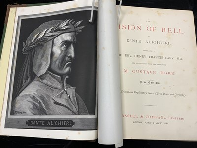 Lot 284 - Illustrated - Gustave Doré (1832-1883) Dante Alighieri (Tr Rev. Henry Francis Cary MA) "The Vision of Hell"