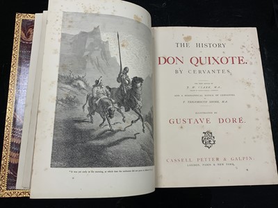 Lot 286 - Illustrated - Gustave Doré (1832-1883)  Cervantes "The History of Don Quixote"
