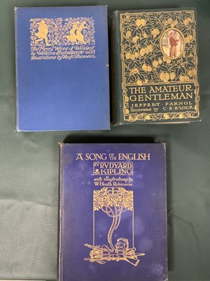 Lot 288 - Illustrated books  - William Heath Robinson  (Illustrated) Rudyard Kipling "A Song of the English"