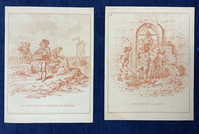 Lot 319 - Prints & Engravings - James Gillray (1756-1815) (?) after David Hess (1770-1843)