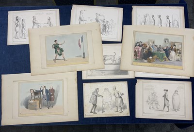 Lot 321 - Prints & Engravings - John Doyle (HB) (1797-1868) ten 1830s political prints (some with original hand-colour) published by Thomas McLean