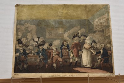 Lot 333 - A group of caricature etchings after Henry William Bunbury (1750-1811)