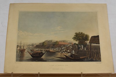 Lot 345 - Indian topography: two antique hand-coloured aquatint prints after James Baillie Fraser (1783-1856)