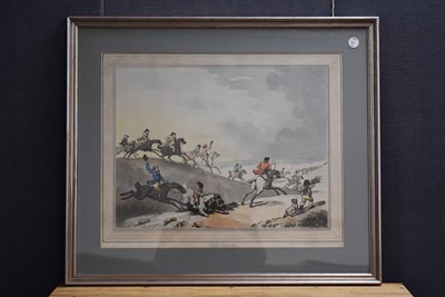 Lot 357 - A Pair of aquatint prints after Thomas Rowlandson (1757-1827) "The Chase" & "The Return"