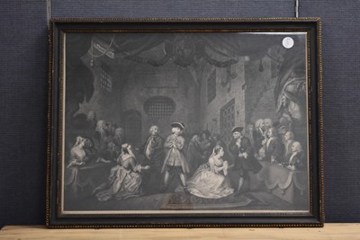 Lot 363 - Two Prints "The Analysis of Beauty Plate I & Plate II" after William Hogarth (1697–1764)
