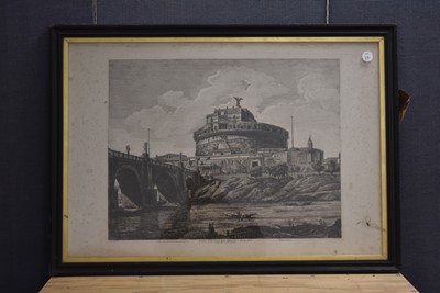 Lot 365 - 19th Century Grand Tour engraving by Luigi Rossini (1790-1857)