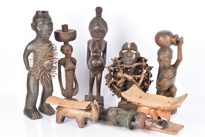 Lot 394 - A Nkisi Nkondi (Power Figure) by the Kongo People