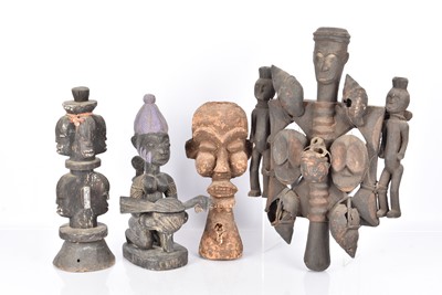 Lot 396 - A Yoruba Ifa Divination Bowl