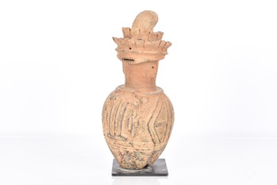 Lot 412 - A Nigerian Terracotta Calabar Pot