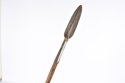 Lot 416 - An African Tribal Spear