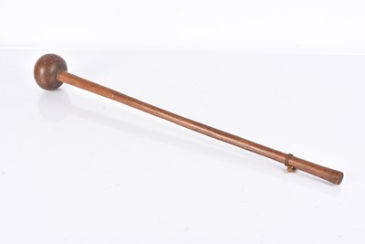 Lot 417 - An African Knob Kerrie Throwing Club