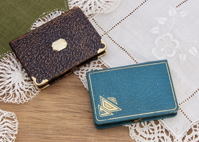 Lot 593 - Two leather Pendennis vanity books