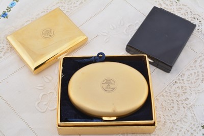 Lot 599 - Three Estee Lauder compacts
