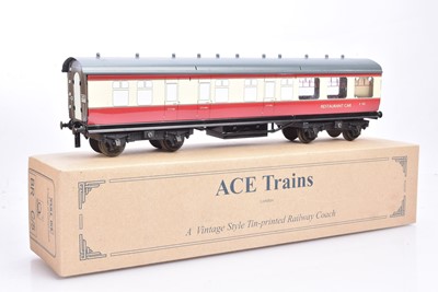 Lot 468 - ACE Trains 0 Gauge C/5 BR blood and custard Restaurant car