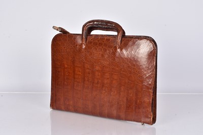 Lot 624 - A Cayman Skin Briefcase