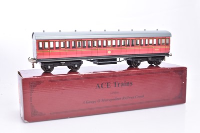 Lot 469 - ACE Trains 0 Gauge BR maroon Suburban Coach