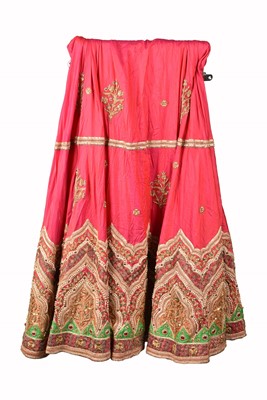 Lot 641 - A Vintage Indian Lehenga