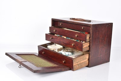 Lot 651 - A Vintage Sewing Box