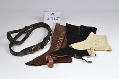 Lot 684 - A large collection of Spats and garters