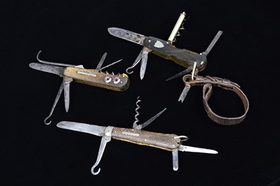 Lot 710 - A War Period Eight Piece Multi-Tool/Penknife