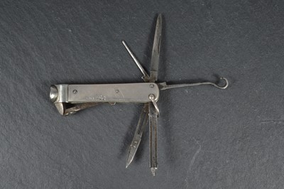 Lot 791 - A Mappin & Webb Silver Hallmarked Multi-Tool/pocket knife