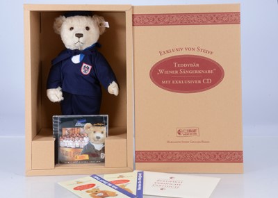 Lot 3 - A Steiff limited edition Vienna Choir Boy teddy bear