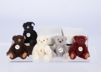 Lot 16 - Five Steiff Club miniature teddy bears