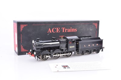 Lot 489 - ACE Trains 0 Gauge E/5 LNER black 0-6-0 Q Class Locomotive and Tender 8245