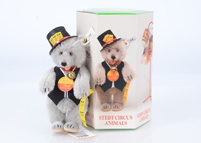 Lot 24 - A Steiff limited edition Circus Series Teddy Baby Ticket Seller 1991