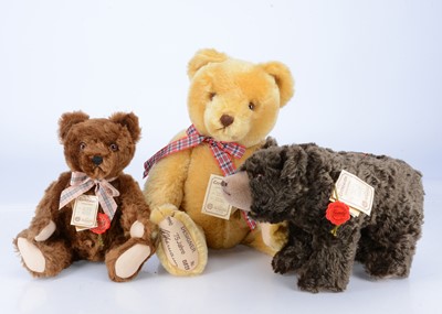 Lot 32 - Three limited edition Hermann teddy bears