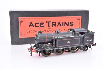 Lot 491 - ACE Trains 0 Gauge E/11 BR lined satin black Class N2 0-6-2 Tank Locomotive 69567