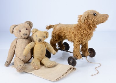 Lot 55 - An English spaniel on wheels
