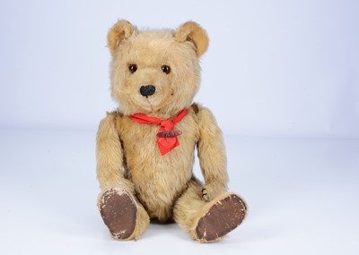 Lot 61 - A post-war Chiltern Ting-A-Ling teddy bear