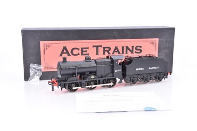 Lot 494 - ACE Trains 0 Gauge E/5-3 BR satin plain black Class 4F 0-6-0 Locomotive and Tender 44497