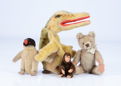Lot 73 - Steiff post-war animals and teddy bear