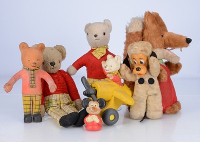 Lot 88 - Rupert the Bear soft toys