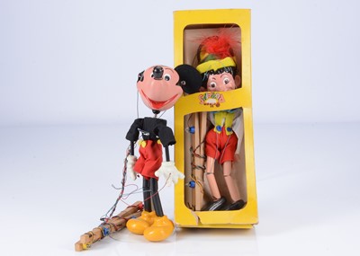 Lot 110 - Two SL range Pelham Puppet Walt Disney Characters