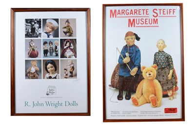 Lot 122 - Four teddy bear framed posters