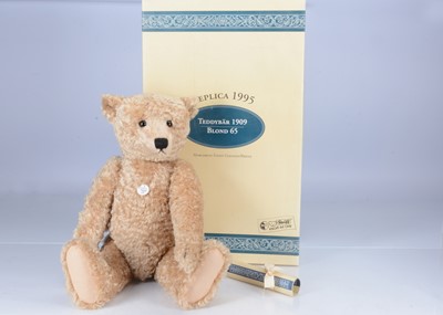 Lot 126 - A large Steiff limited edition 1909 teddy bear