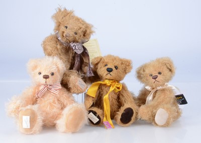 Lot 129 - Four limited edition Dean's Rag Book Co. teddy bears