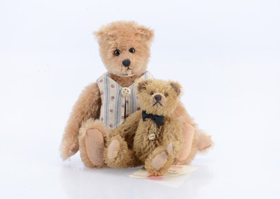 Lot 130 - Two small limited edition artist and collectors teddy bears