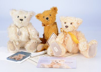 Lot 133 - Three limited edition Dean's Rag Book Co. teddy bears