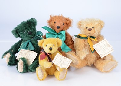 Lot 134 - Four limited edition Dean's Rag Book Co. teddy bears