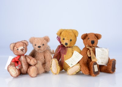 Lot 137 - Four limited edition Dean's Rag Book Co. teddy bears