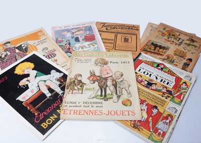 Lot 211 - French retailer's catalogues 1920s