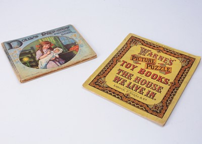 Lot 212 - A Warne's Picture Puzzle Toy Books The House we Live in, circa 1870