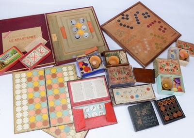 Lot 222 - Tiddledy Winks and other games